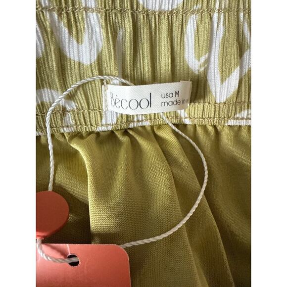 NWT Wantable Be Cool Floral Pants in Lime Print Women’s M - Picture 6 of 8